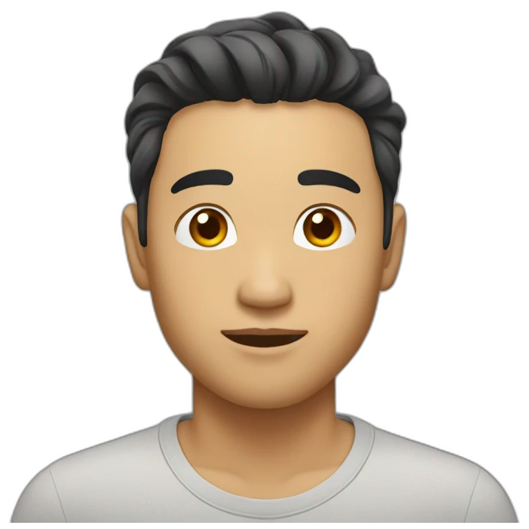 asian-guy-thick-crop-hair emoji
