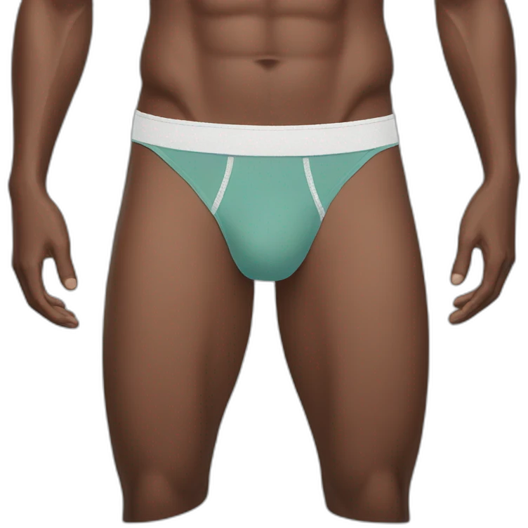 Guy underwear emoji