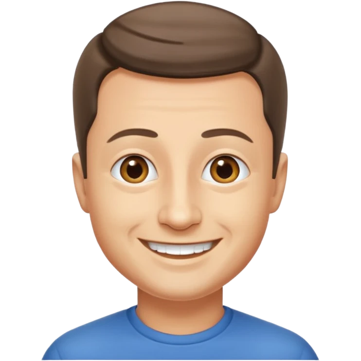 Zelenski wobbly head emoji