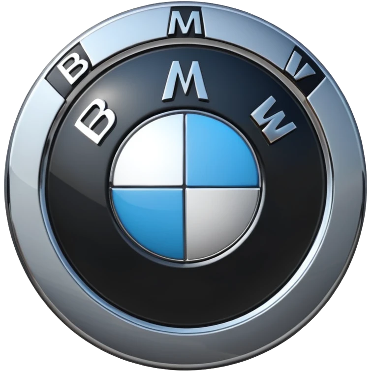 Emoji of BMW logo emoji