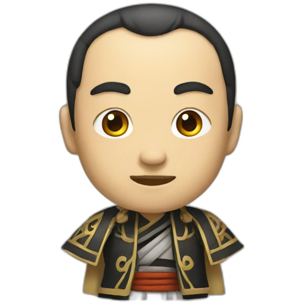 长发武士 emoji