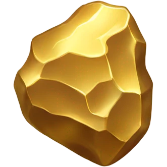 Gold nugget emoji