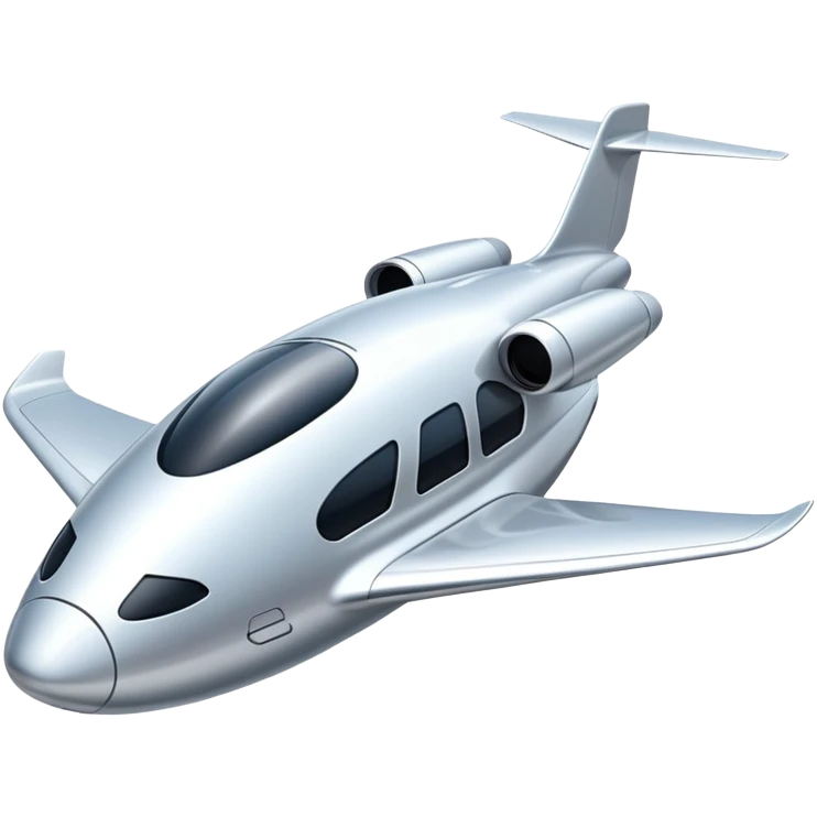Futuristic technological air transport emoji