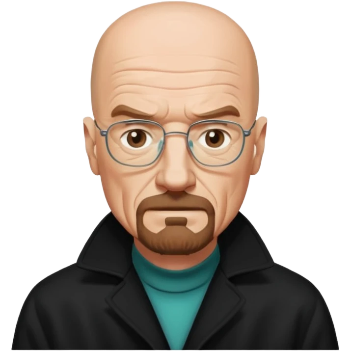 Walter white in coat  emoji