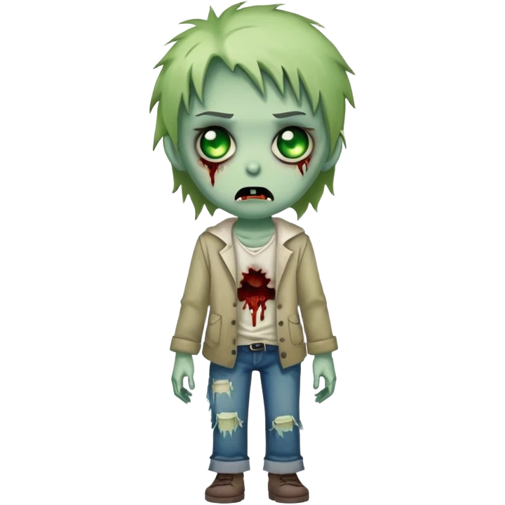 cute zombie emoji