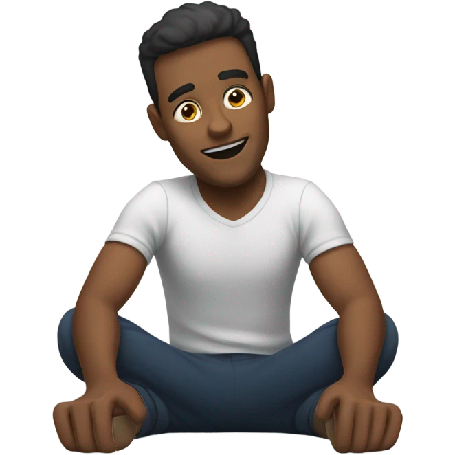 Man in the floor emoji