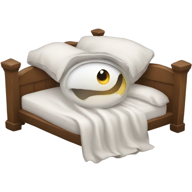 
one-eyed bed emoji