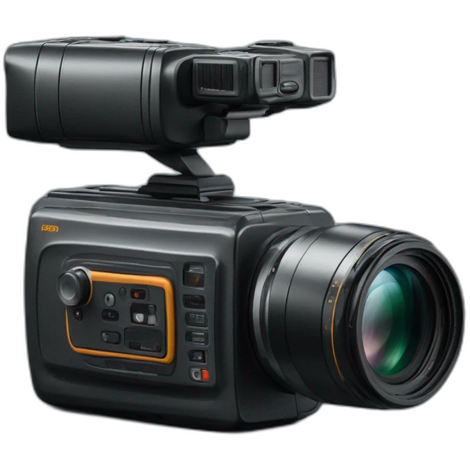 Caméra Blackmagic pocket cinema emoji