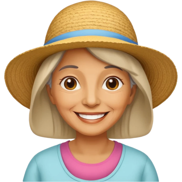  older woman in the country emoji