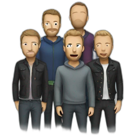 coldplay band emoji