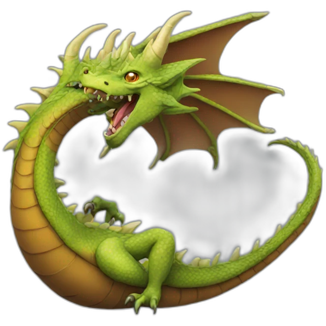 Space dragon emoji