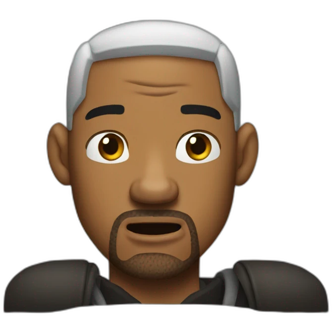 will smith irritated emoji