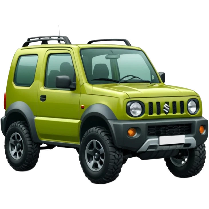 Suzuki jimny green colour emoji