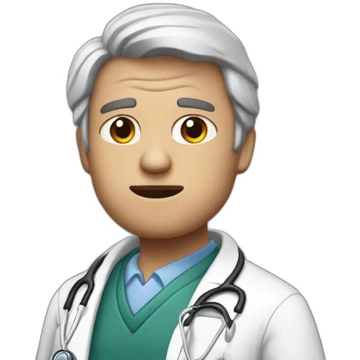 Harold-hold-the-pain-as-doctor emoji