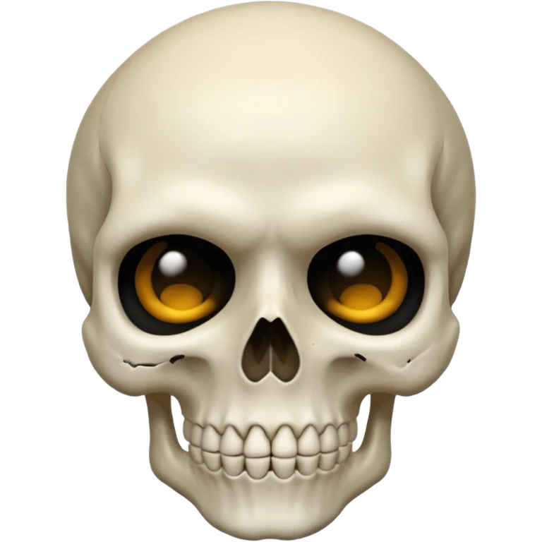 Skull face emoji
