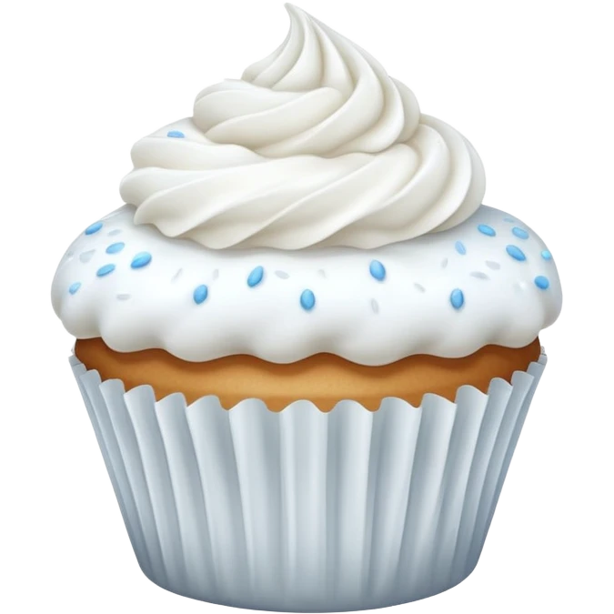 White 🧁 emoji