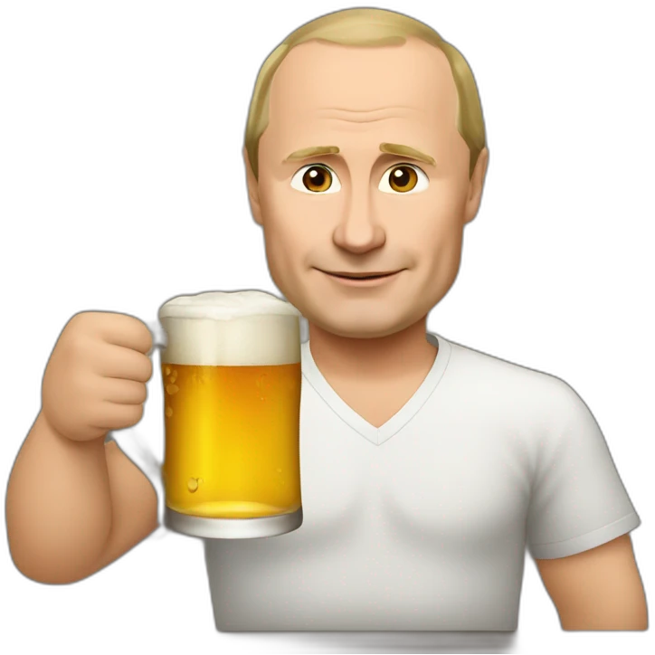 Putin_drink_beer emoji