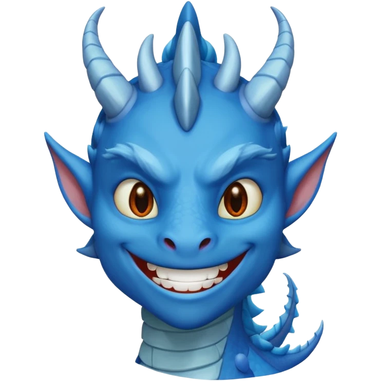 Anime Blue Dragonguy emoji