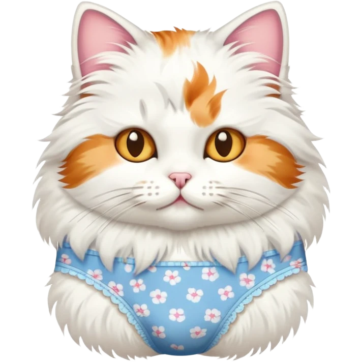 cat wearing underwear  emoji