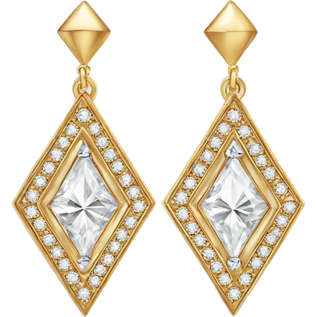 Earrings DIAMOND emoji