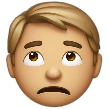 Emoji saying no emoji