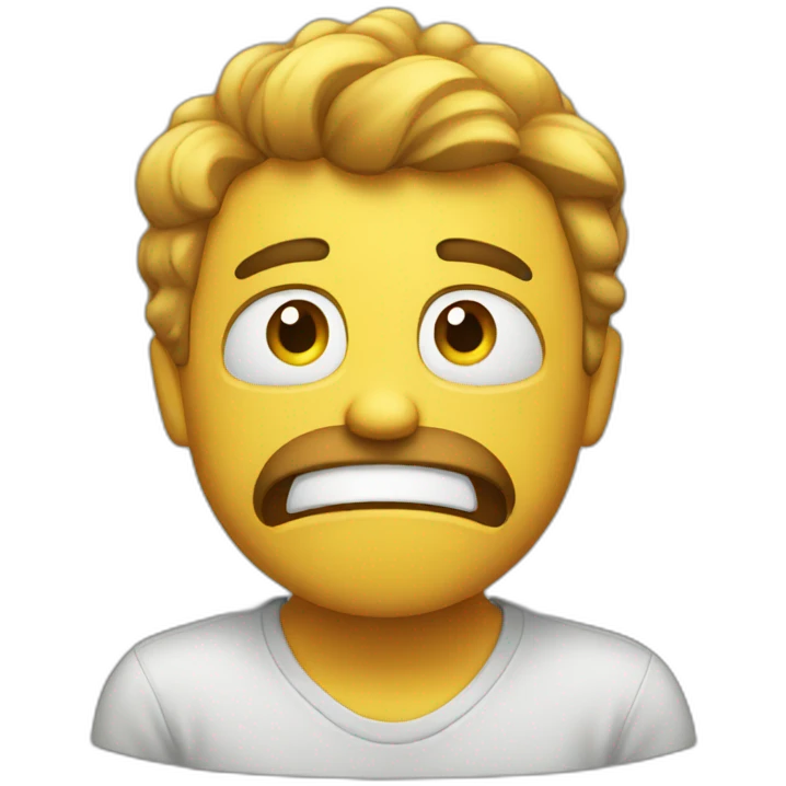 Frustrated emoji emoji