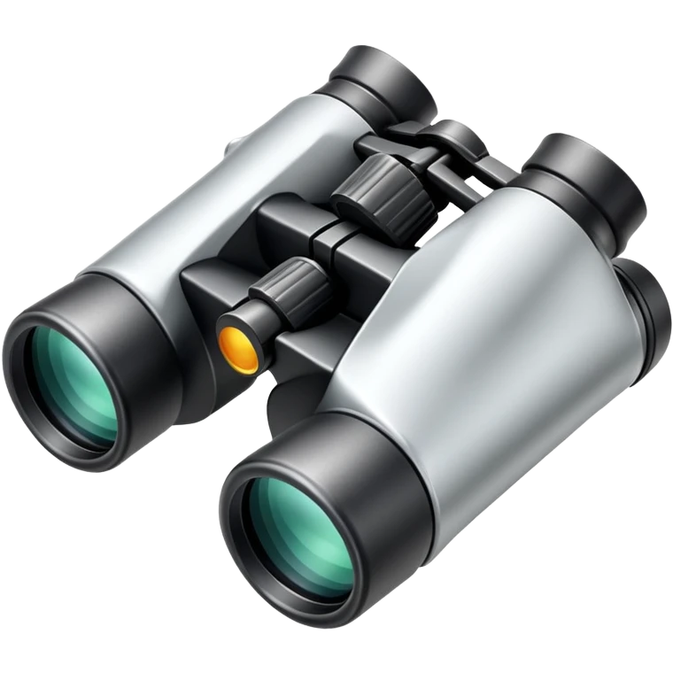 binoculars with shine emoji