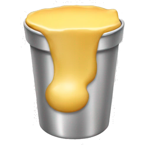 Cheese sauce emoji