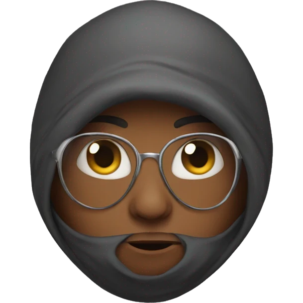 Incognito with hood cat emoji