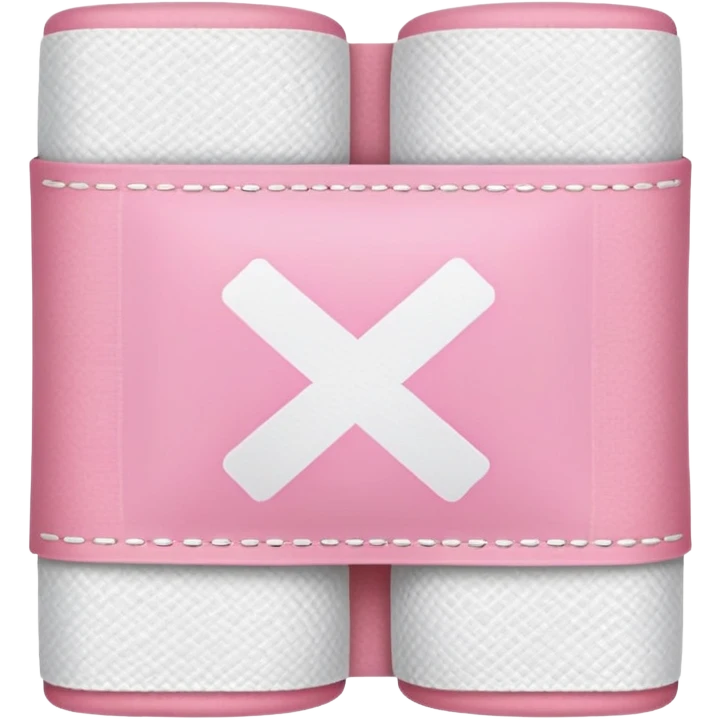 Bandage pink emoji