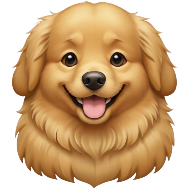 Golden retriever  emoji