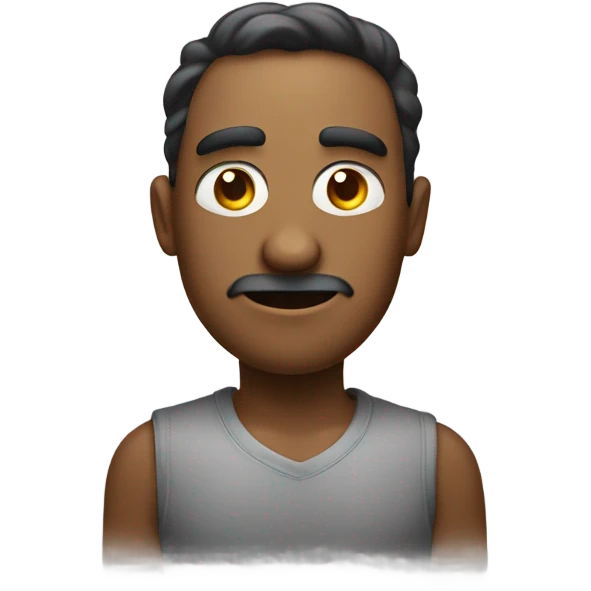 Mad but not really mad emoji