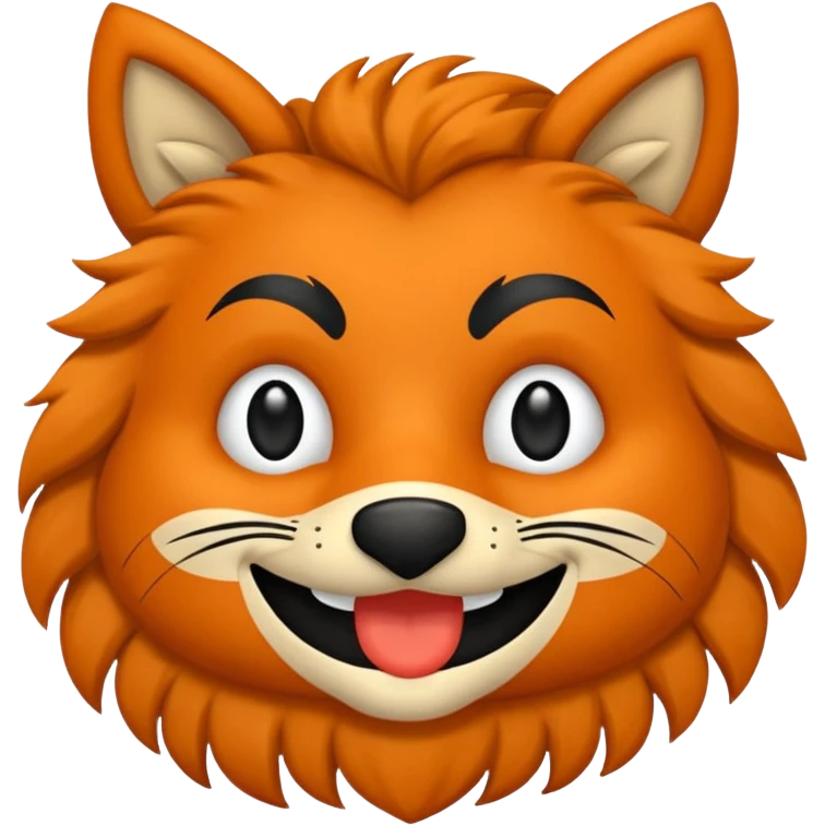 Diseña un Zorro saludando  emoji