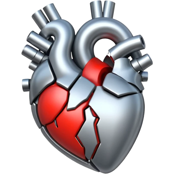 Cœur entierement mécanique  emoji