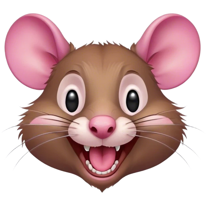 laughing rat emoji