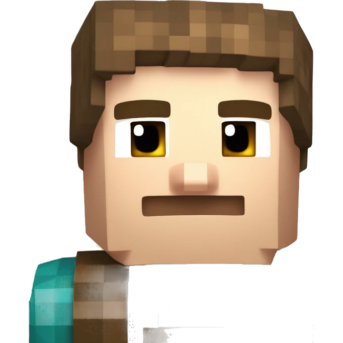 Minecraft Steve  emoji