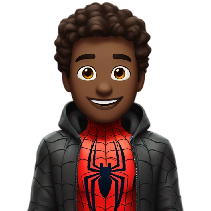 Spiderman beyond the spider verse emoji