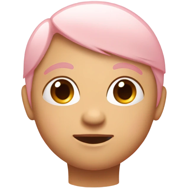 Soft pink emoji  emoji