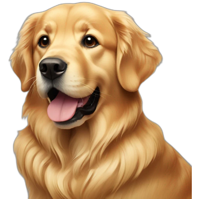 Golden Retriever Birthday  emoji