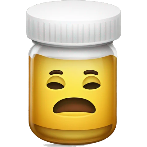 Medicine with stul emoji