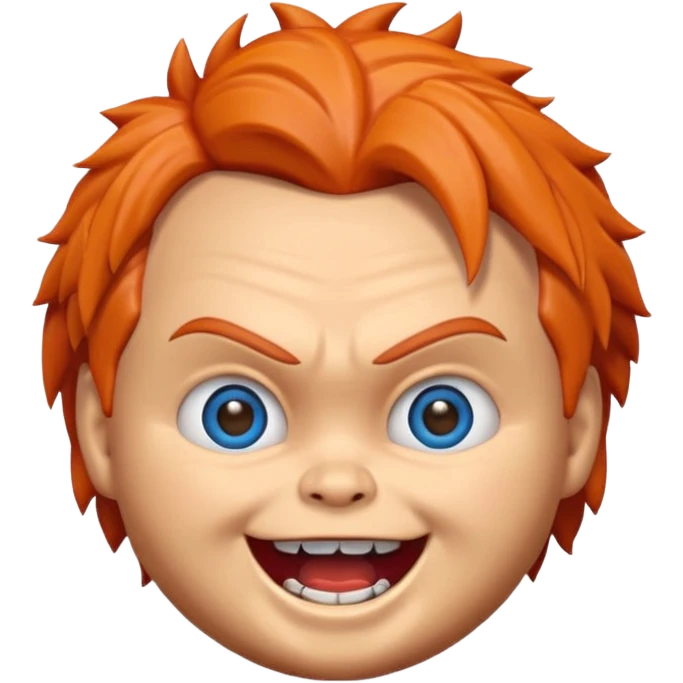 Un emojin de chuky emoji
