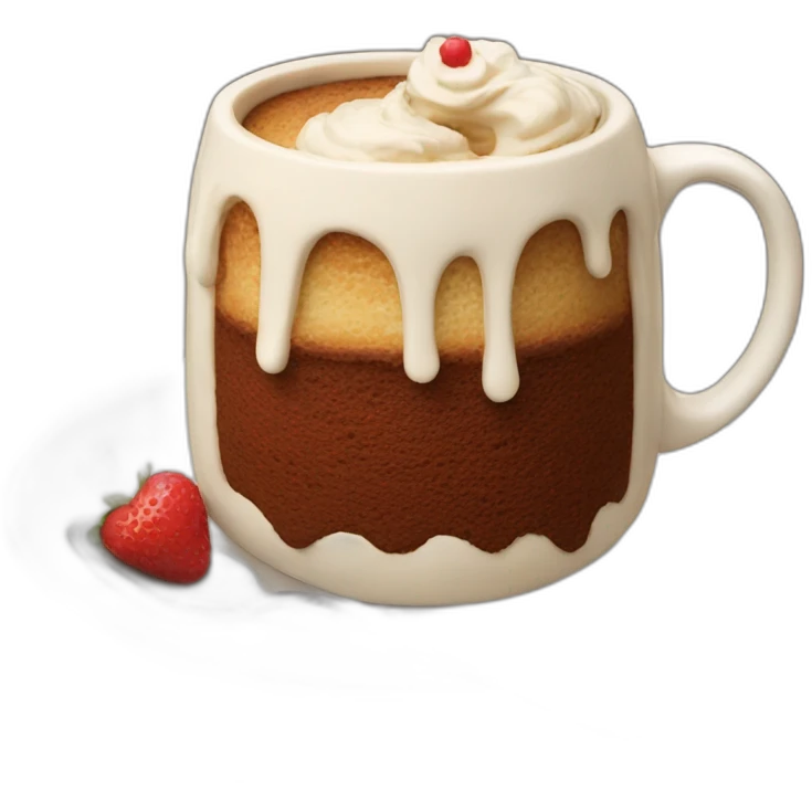 Mug cake emoji