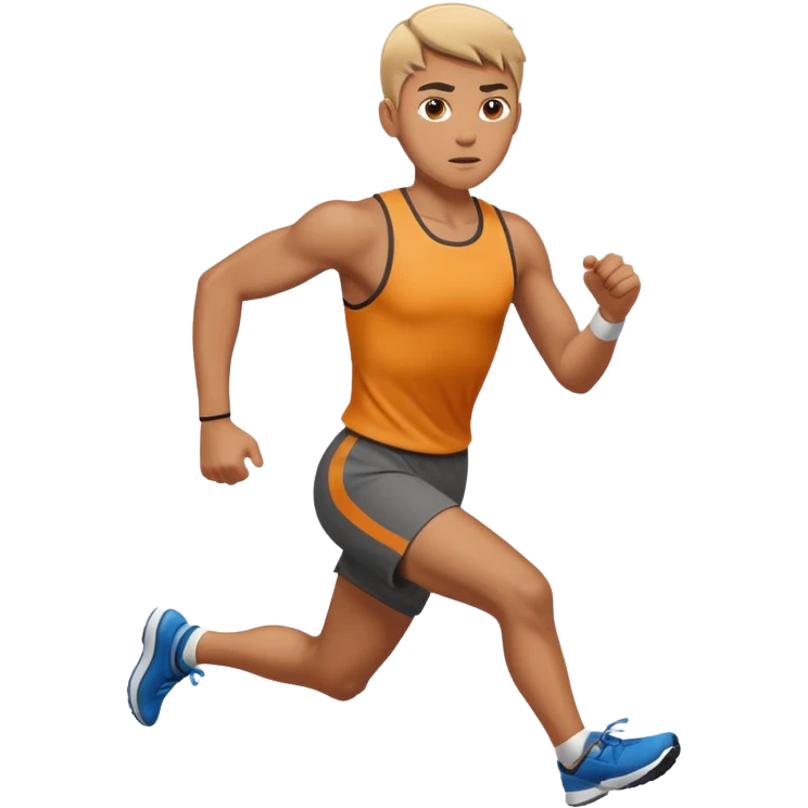 running emoji