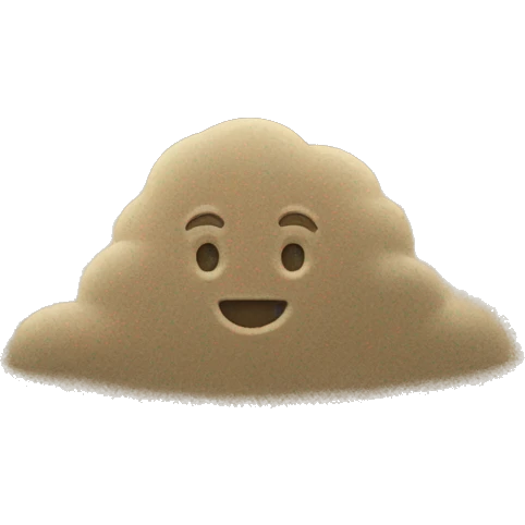 Dust on floor emoji