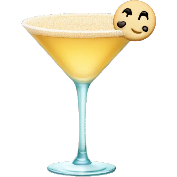 sugar cookie martini emoji