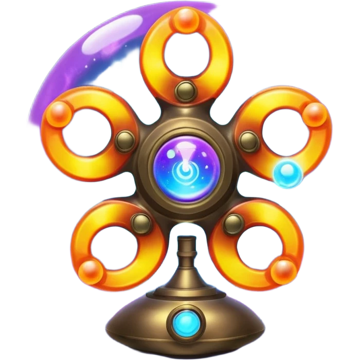 psychic triskelion fidget spinner planet orb galaxy lava lamp plasma ball plasma lamp light  emoji