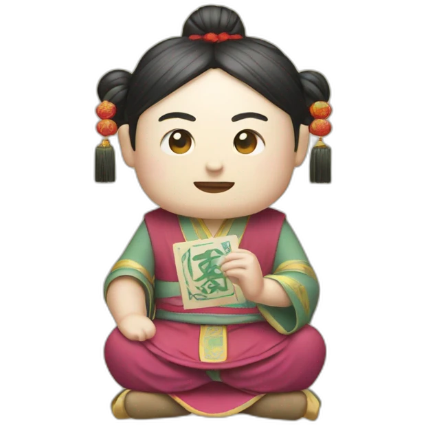 Chinese fortune telling symbol emoji