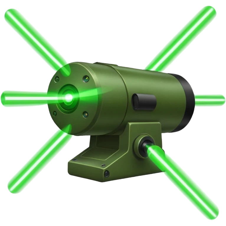 military laser emoji