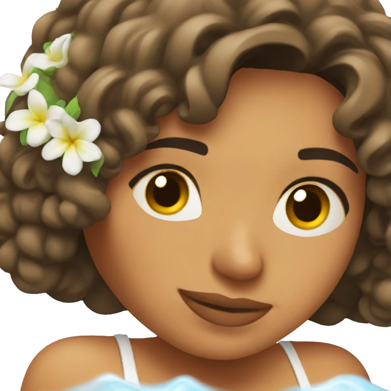 Latino women in hot tub emoji