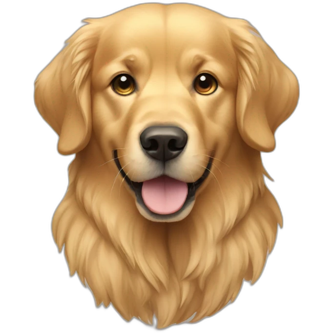 Golden retriever emoji